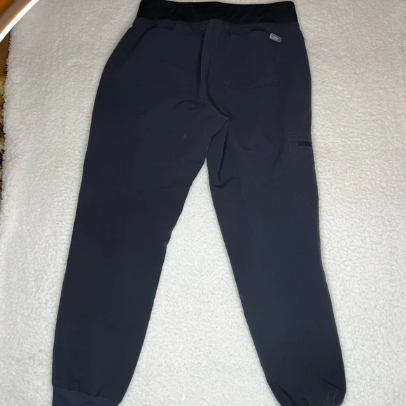 Figs Women's Navy Blue Jogger Pants Pockets Sz S Office Workwear Medical Nurse - Picture 10 of 10